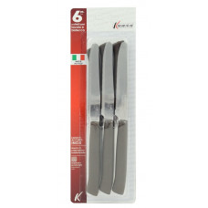 COLTELLI SET6 TAVOLA TORTORA CM.11 (12pz)